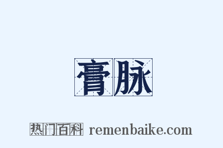 膏脉是什么意思的图片